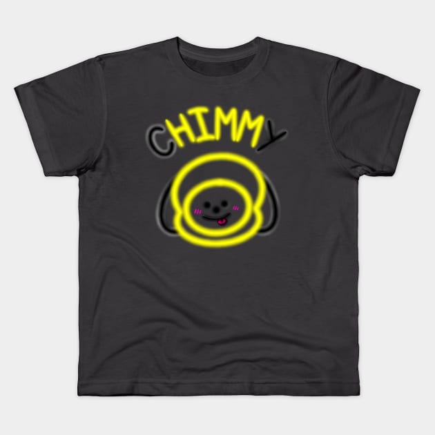 Glowing Chimmy Kids T-Shirt by monica2003